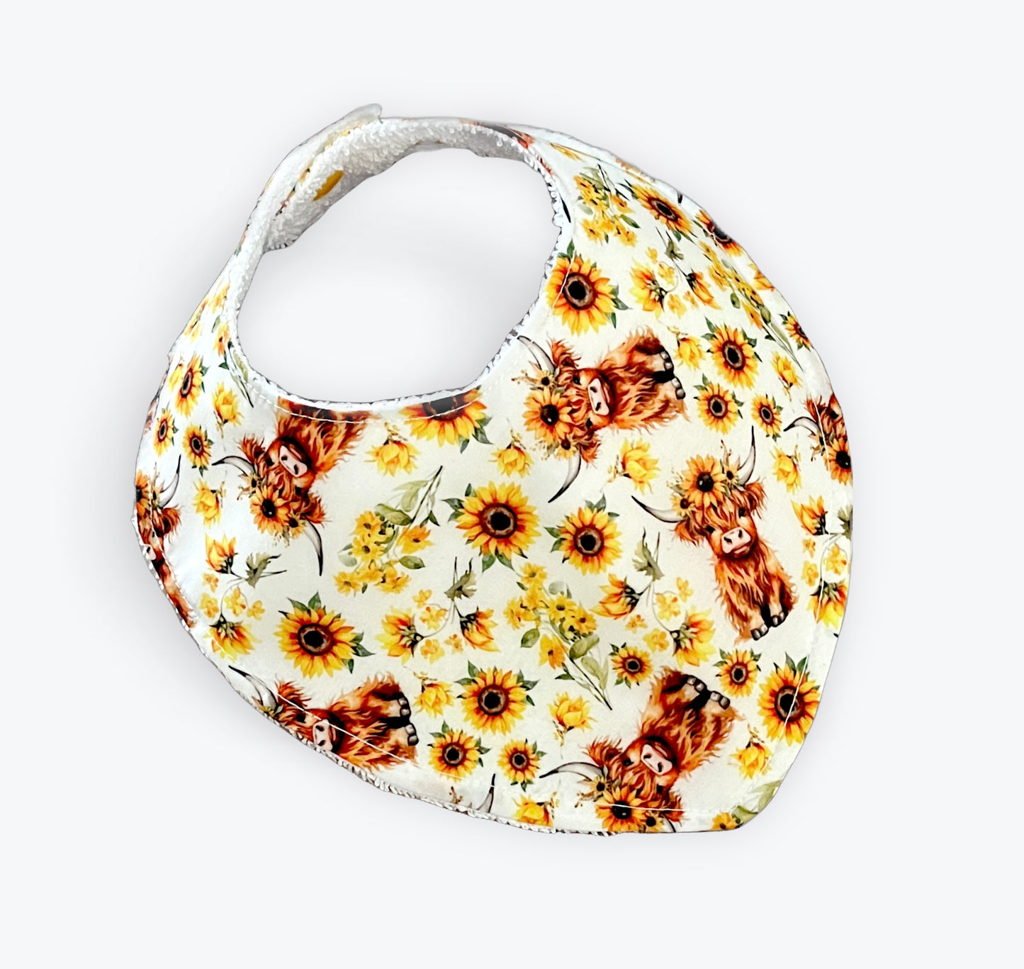 Sunflower Cow Bib