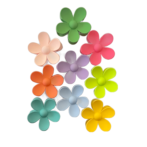 Flower Claw Clips